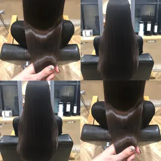 ロング 艶カラー/韓国顔周り 🎀mamiのヘアスタイル