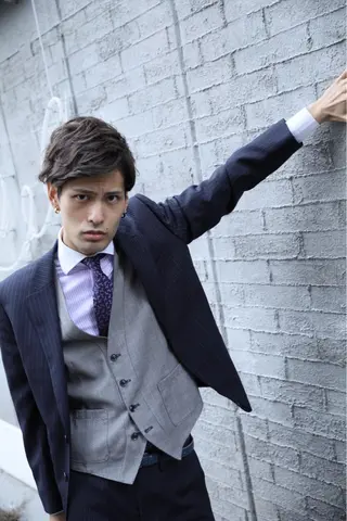 ショート カラー パーマ メンズ 吉岡 昌吾のヘアスタイル