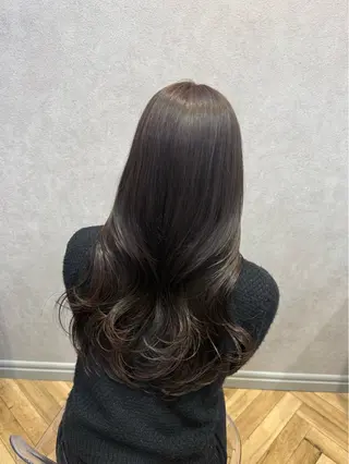 ロング 韓国ヘア/艶髪/ 透明感カラー/つぐみのヘアスタイル