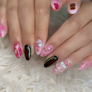 ネイル 【Yappy🌈】 💖P-tanaのネイルデザイン