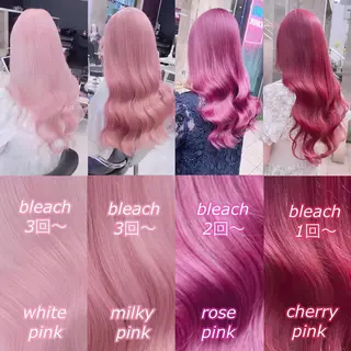 ミディアム カラー ヘアアレンジ メンズ SALOWIN所属・ハイトーン美容師 MASATOのヘアスタイル