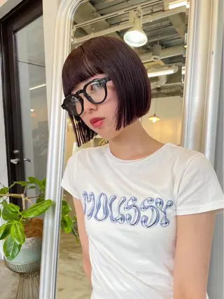 ショート カラー ness🎖️ カミカリスマ受賞のヘアスタイル