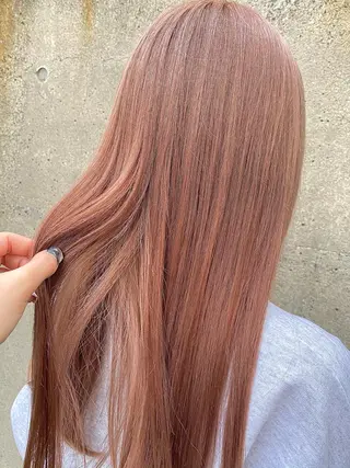 ロング カラー ブリーチ指名 NO1🌈SAKIのヘアスタイル