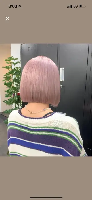 ミディアム カラー ヘアアレンジ ❤️‍🔥メンズ特化 🦋nanaka🦋のヘアスタイル