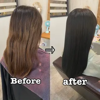 ロング カラー [店長]加地 峻のヘアスタイル