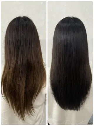 セミロング 千葉髪質改善サロン aco.所属・髪質改善サロンaco 青空のヘアスタイル