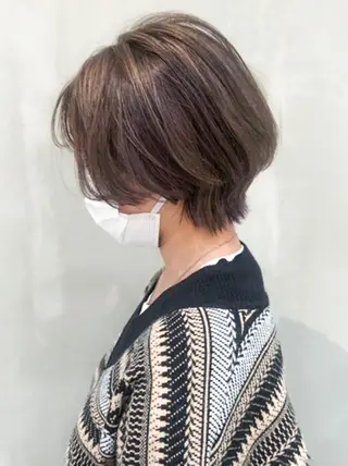 ショート ITbyALBUM 松戸のヘアスタイル