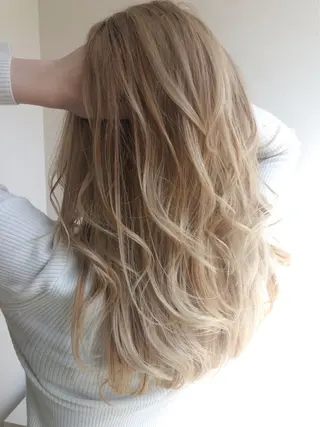 ロング カラー . NANAのヘアスタイル