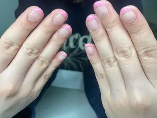 ネイル ココナッツ2️⃣ 練習モデル募集のネイルデザイン