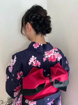 セミロング ボブウルフ／ボブ Satsuki【名駅のヘアスタイル