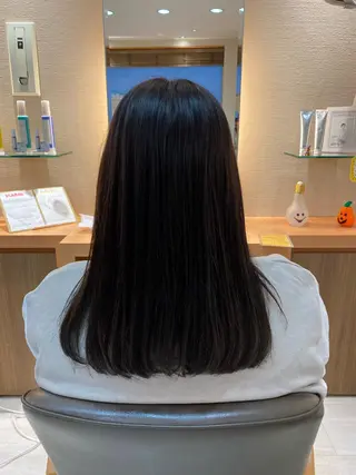 ロング カラー 🟢NEGi🟣 🫧髪質改善のヘアスタイル