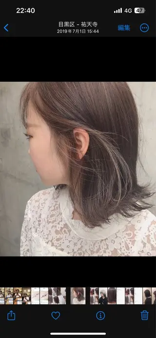 ショート カラー 【代表】 たき〜のヘアスタイル