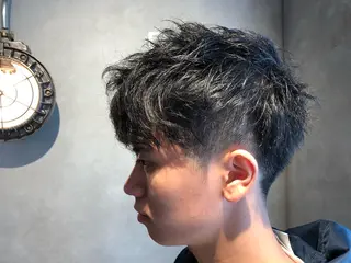 ショート メンズ 島田 竜也のヘアスタイル