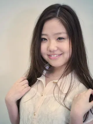 ロング 大人の艶髪✂️ 矢崎美紀のヘアスタイル