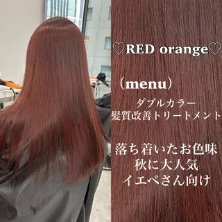 セミロング カラー ブリーチなし特化 美容師💖SAE💖のヘアスタイル