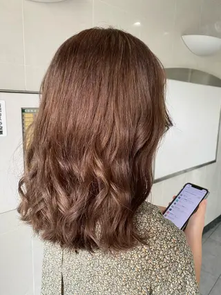 セミロング カラー ウルフ🐺/ボブ ハイトーン🌈/増田のヘアスタイル