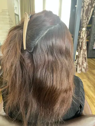 ミディアム ANDIAMO SAKAE  楓のヘアスタイル