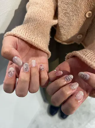 ネイル 小川 奈々花のネイルデザイン