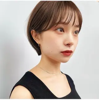 ショート 木寺 梨華のヘアスタイル