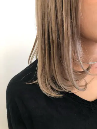 ミディアム GO TODAY SHAiRE SALON原宿Stella店所属・GO TODAY シェアサロンのヘアスタイル