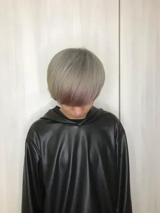 ショート カラー メンズ replica上大岡所属・松井 敬太郎のヘアスタイル