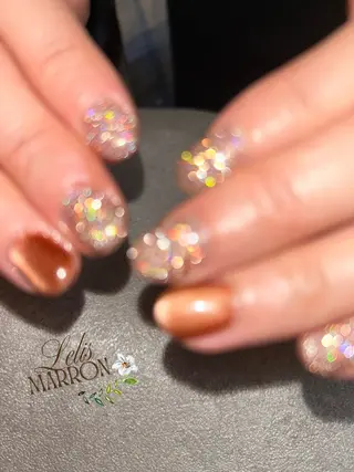 ネイル Lelis Marron所属・岸 侑李のネイルデザイン