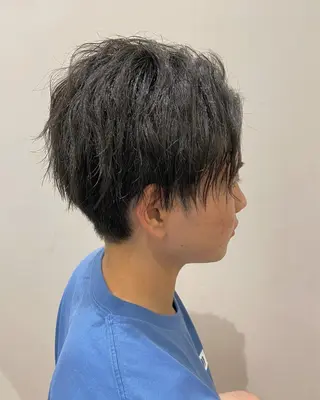 ショート メンズ 石田 優菜のヘアスタイル