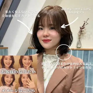 ショート HACHI美容室 韓国ヘア　AKARIのヘアスタイル