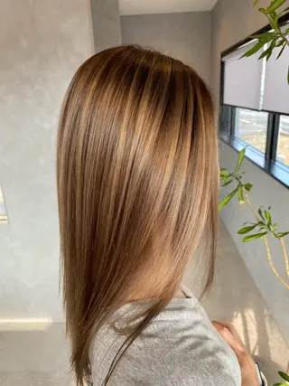 カラー Agu hair lang屋島店所属・白井 音羽のヘアスタイル