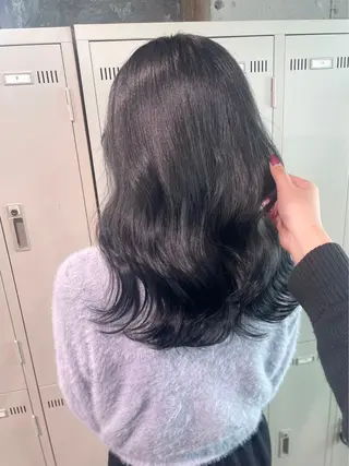 ロング カラー みう/仙台/暖色/ 艶髪/顔周りカット/のヘアスタイル