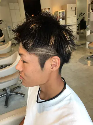 メンズ 本田 卓也のヘアスタイル