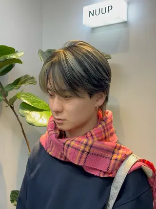 ショート カラー メンズ メンズ特化/パーマ/ 韓国ヘア/natsuのヘアスタイル