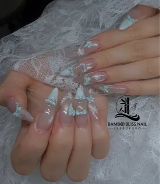 ネイル BAMBOO BLISS 研修用のネイルデザイン
