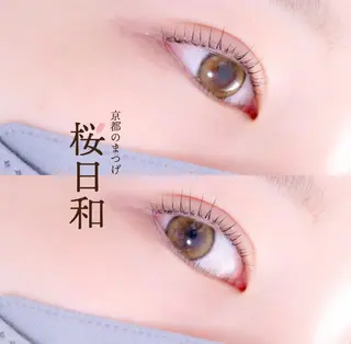 マツエク・マツパ 京都のまつげ桜日和 小島美桜のマツエク・マツパデザイン