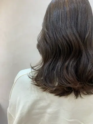 ミディアム カラー 矢場町/ダブルカラー /レイヤー/アリサのヘアスタイル