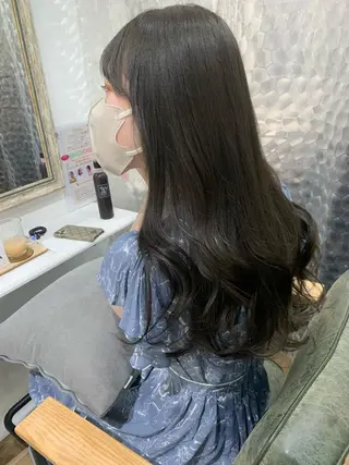 ロング カラー レイヤー/顔周り /AKARIのヘアスタイル