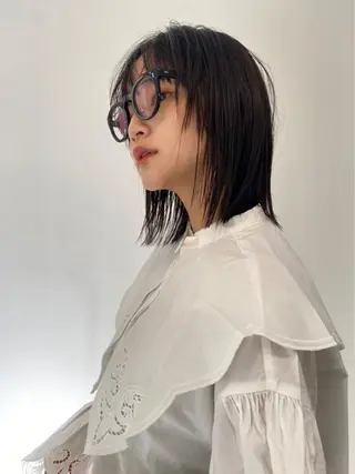 ミディアム カラー sakura🌸 レイヤー/韓国ヘアのヘアスタイル