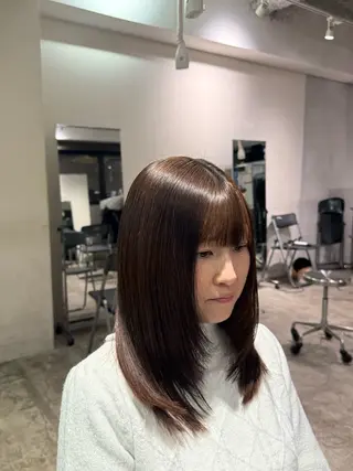 ミディアム 松野 和志のヘアスタイル