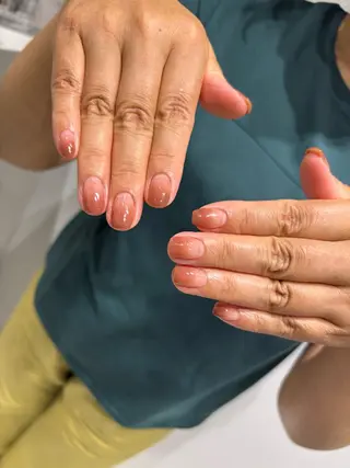 ネイル kanell（カネル）/所属・kanell⭐︎ ニュアンスネイルのネイルデザイン