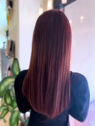 ロング カラー 小顔レイヤー💗 木村実樹のヘアスタイル