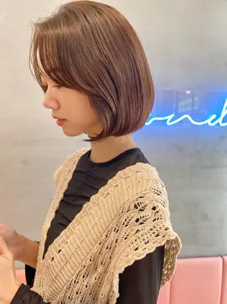 ロング カラー 顔周り/ブリーチなし /縮毛矯正🫧伊勢のヘアスタイル