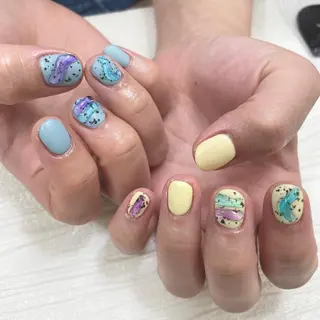 ネイル Nail Blue512所属・Nailist MINORIのネイルデザイン