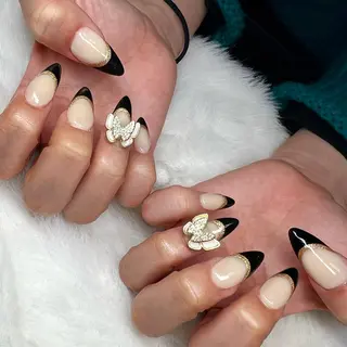 セミロング ネイル nail salon azuのネイルデザイン