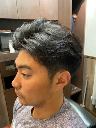 ショート LAVIE NEW STANDARD BARBER HANARE 新宿店所属・TANAHASHI ／モデル募集🆘のヘアスタイル