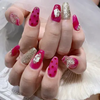 ネイル 長さだし専門店 M2　rikaのネイルデザイン