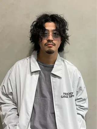 ショート パーマ メンズ メンズ🎱女性も歓迎 ✨🌵榊原崇文🌵のヘアスタイル