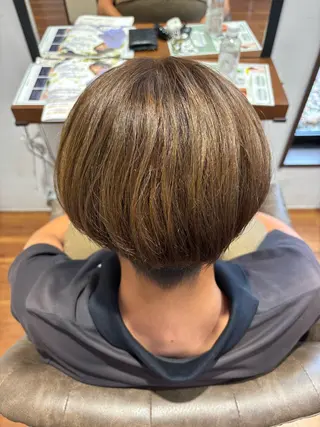 ショート 【ルプラボウ】　川村 海音のヘアスタイル