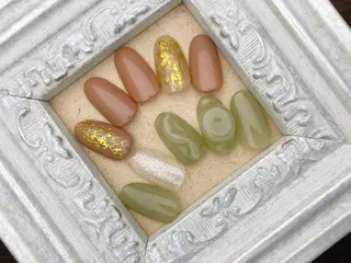 ネイル hair design calm所属・清水 一恵のネイルデザイン