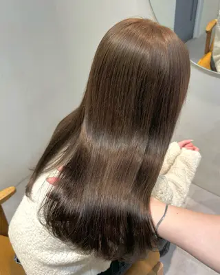 ロング カラー roka所属・ayaka♡ 柔らかカラーのヘアスタイル