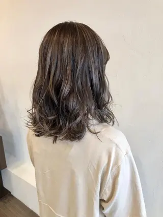 ミディアム カラー Hair make VERDA所属・宮下 耕平のヘアスタイル